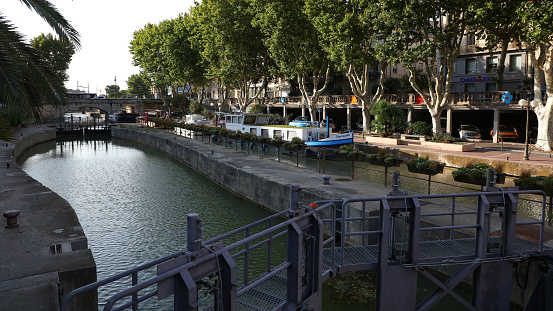 This photo was taken in Narbonne, France