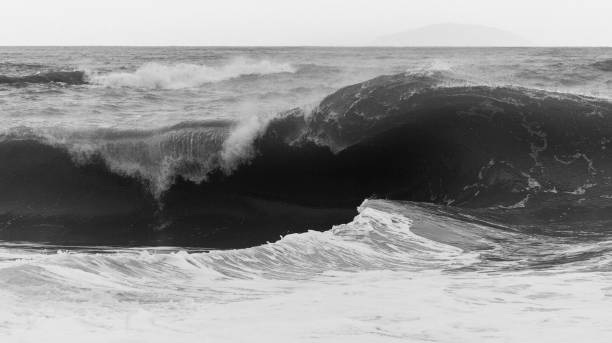 istock Big wave breaking in Ubatuba 1985929740