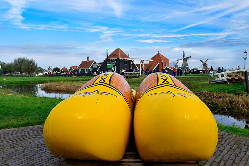 The Zaanse Schans is a unique part of the Netherlands, full of wooden houses, mills, barns and workshops