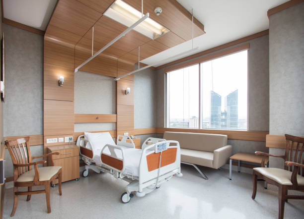 istock Empty doctor's office in a large hospital.. No people 1986077302