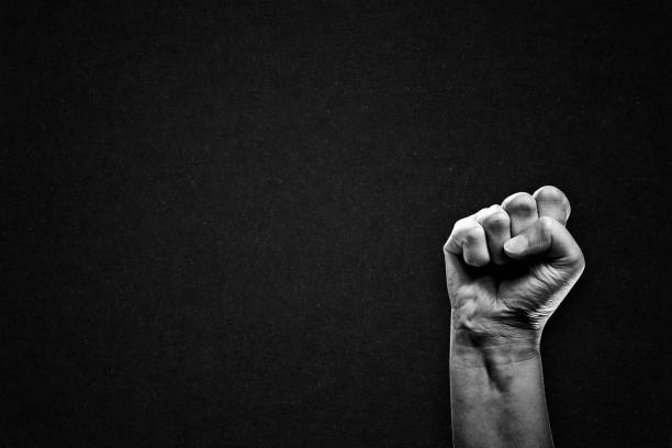 istock Raised Hand Clenched into Fist Sign 1986121604