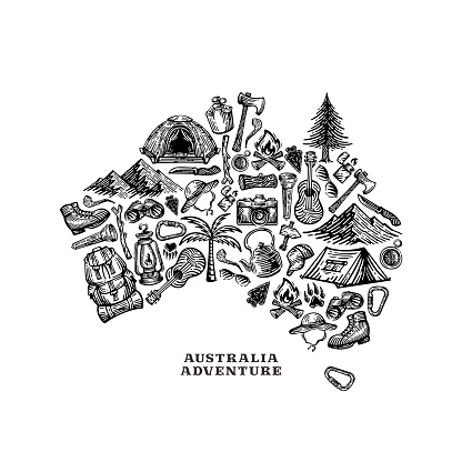adventure elements shaped island australia