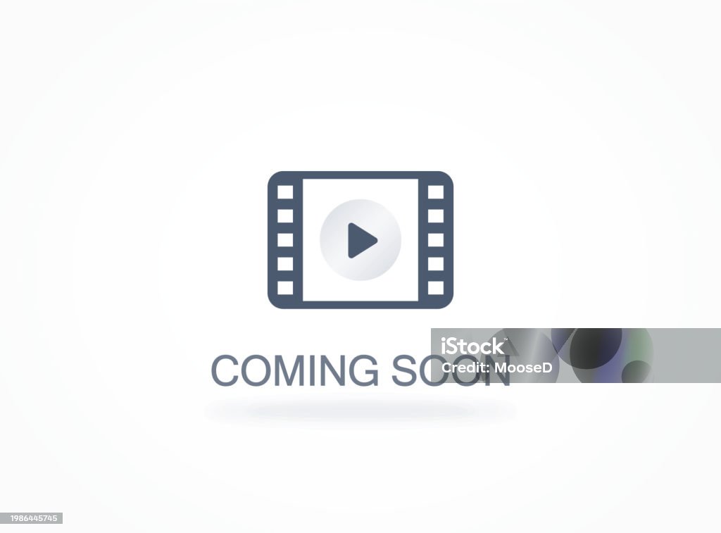 Video Soon Video Coming Soon Image Vector Illustration Stock Illustration ...
