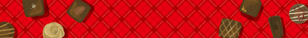 tartan check and chocolate backgrounds web graphics - red backgrounds watercolor painting striped stock-grafiken, -clipart, -cartoons und -symbole