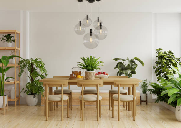 istock Modern dining room interior design,Modern interior of cozy kitchen 1986492030