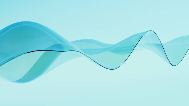 istock Abstract Glass cloth waving background 1986564298