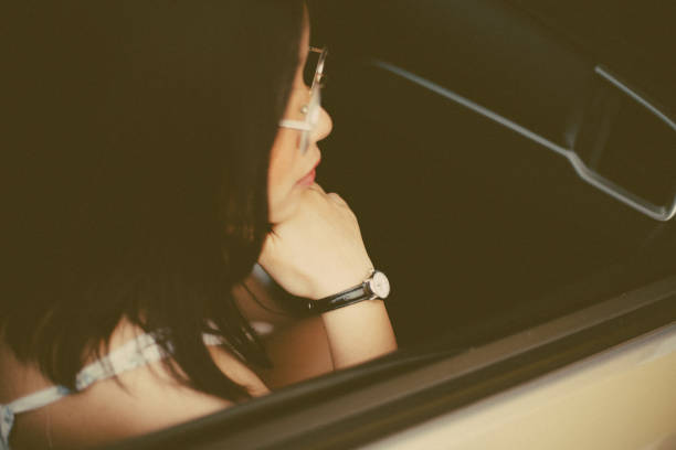cute white skin thai woman