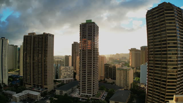 Sunrise Splendor over Honolulu