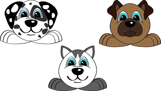 little animals cartoon pack collection set illustration in vector format