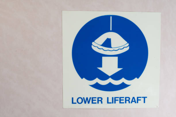 imo symbol used onboard ship to identity liferaft lowering place