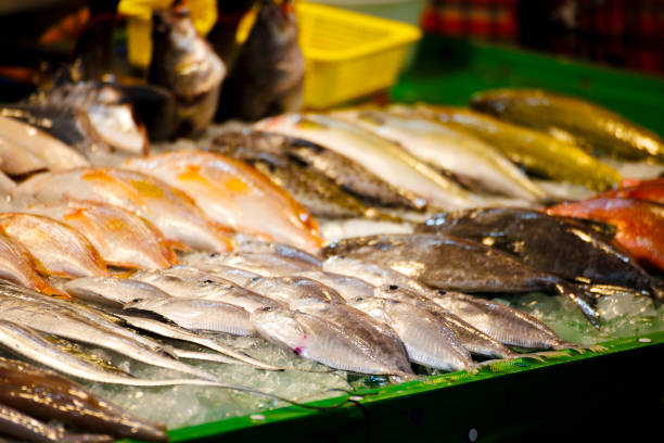 istock Fresh Seafood Market 1986877503
