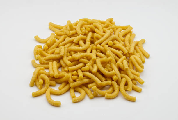 italian pasta isolated on white background