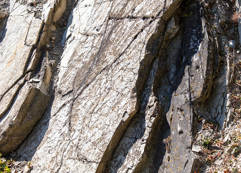 Stone rock as an abstract background. Texture.