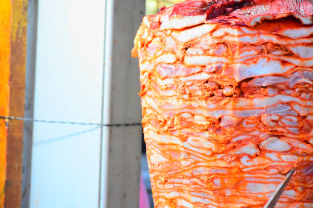 Roast al pastor meat