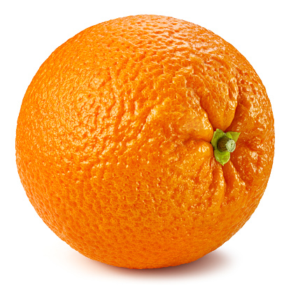 Orange isolated on white background. Orange Clipping Path. Orange fruits