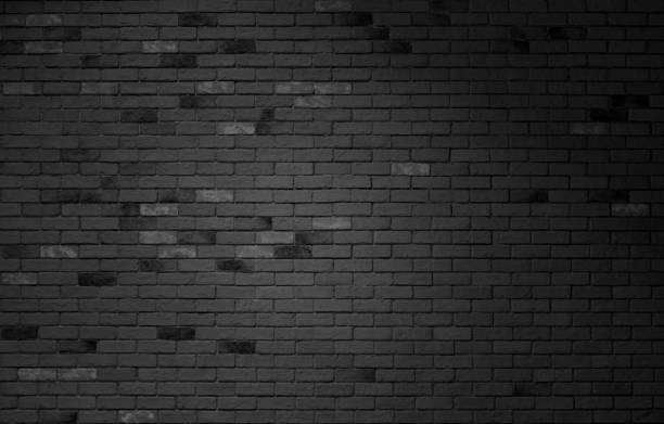 istock Wall product  cement concrete brick backgrounds and backdrops are black and grey The interior of the studio is empty and has a blank text background. 1987091348