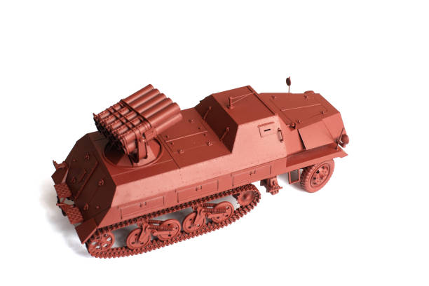 istock Scale model of old vehicle 1987092453