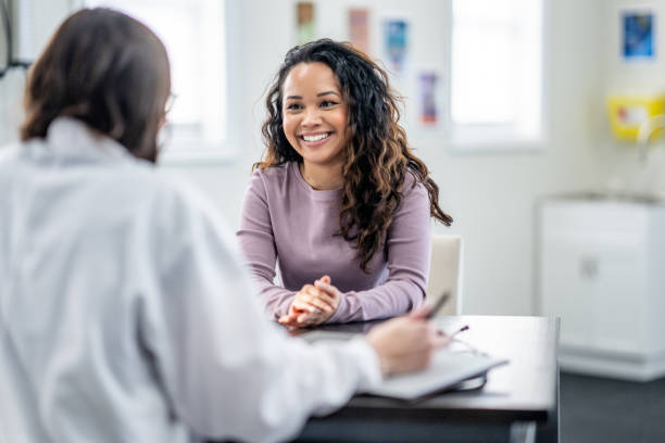 istock Women's Health Appointment 1987096873