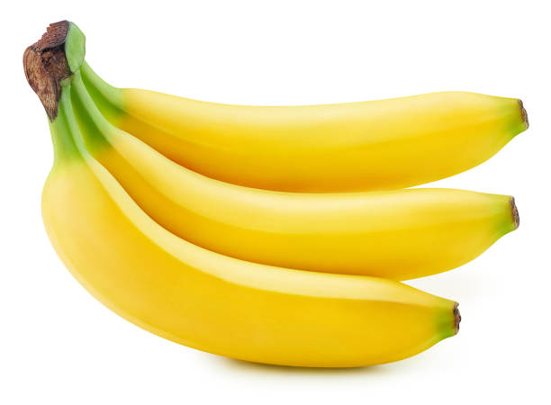 istock Bunch of bananas isolated 1987148372