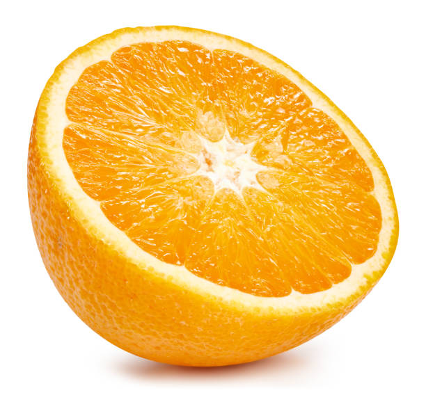 istock Orange fruits isolated Clipping Path 1987151727