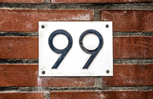 istock Address sign on residential building 1987166159