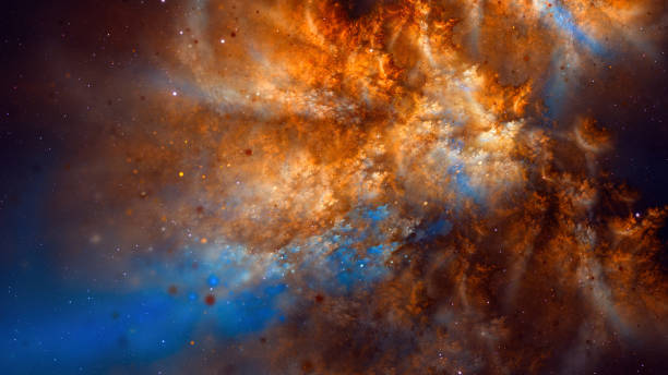 istock Nebula and stars in space. Abstract fractal art background. 1987226275