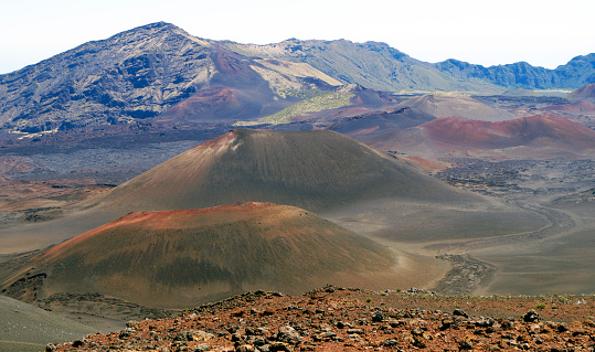 Haleakala Volcano Crater, Maui Island, Hawaii - United States
