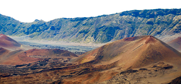 Landscape of Haleakala Volcano, Maui Island, Hawaii - United States