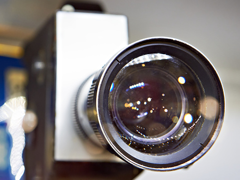 Lens - Optical Instrument, Camera - Photographic Equipment, Movie Camera, Sale, Examining