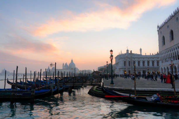 istock Sunset Over The Grand Canal In Venice, Italy 1987325087
