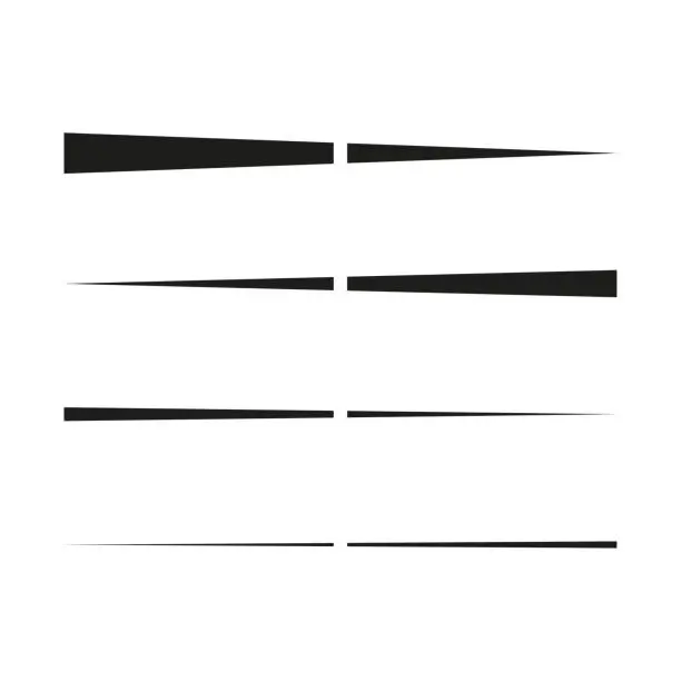 Vector illustration of Dashed random parallel straight lines. Vector illustration. EPS 10.
