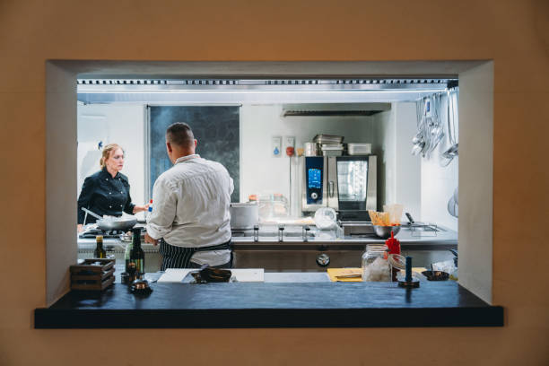 istock Chefs are cooking in the restaurant kitchen 1987421978