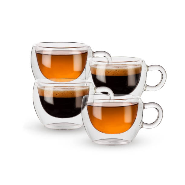 istock glass cups of tea and coffee isolated on white backgound 1987452788