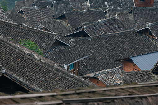 Chinese old houses in Guizhou.