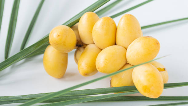 istock Bright yellow dates, sweet, crisp and delicious. 1987630337