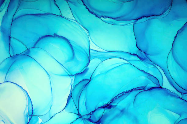 istock High-quality abstract paintings give designers a modern art background. 1987649668
