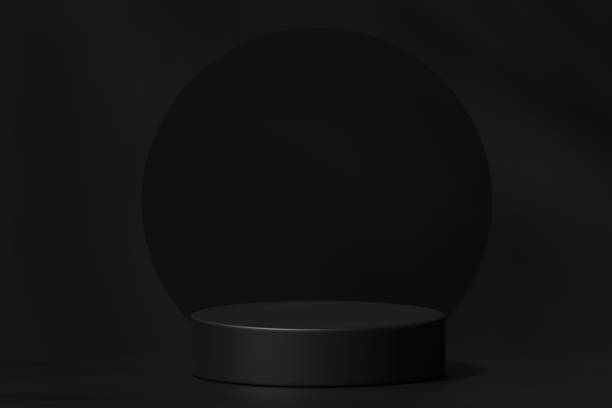 istock Scene with a podium for product presentation, 3d rendering 1987747559