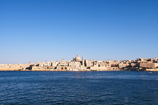 Scenic View of Valetta Malta