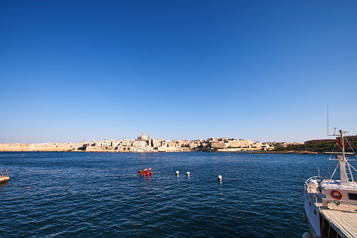 Scenic View of Valetta Malta