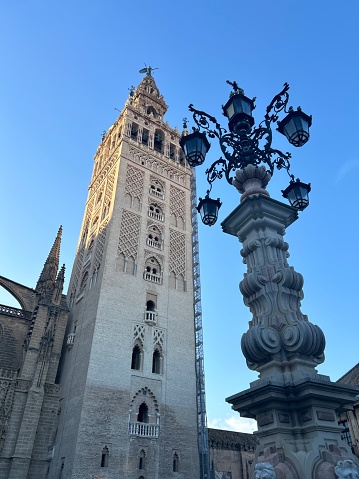 La Giralda tower in Seville, Spain.