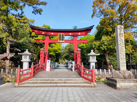 Tokyo, Japan - September 6, 2022 : People at Senso-ji Buddhist Temple in Asakusa, Tokyo, Japan. Senso-ji Temple is symbol of Asakusa and one of the most famous temples in Japan.