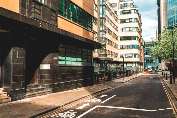 istock Street scene in London, UK 1987932967