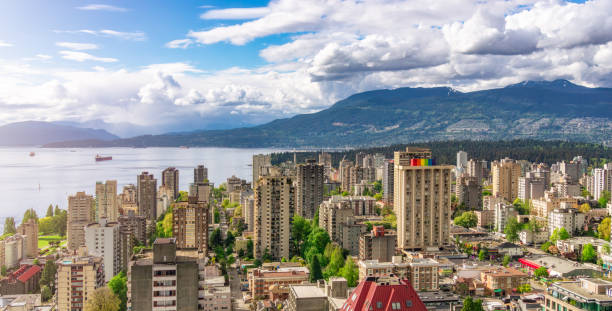 istock Buildings in Downtown Vancouver City. BC, Canada 1988047794