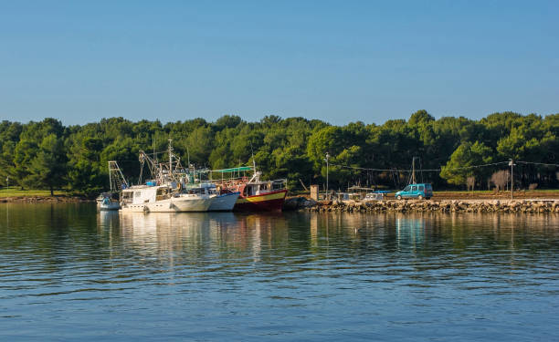 istock Fishing Boats in Medulin, Croatia 1988068643