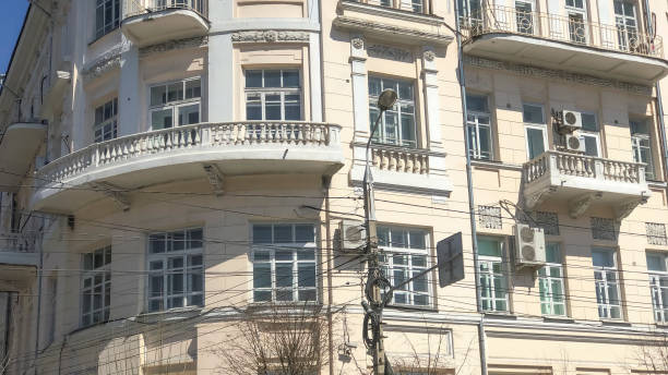 istock Typical russian architecture of the city. 1988076275