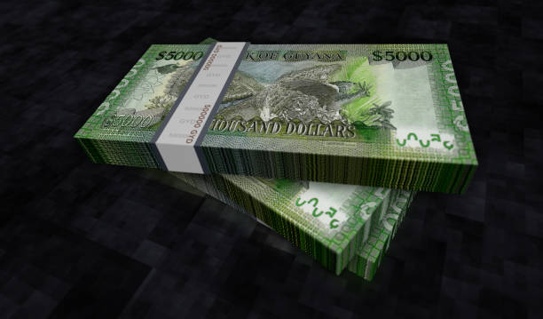 istock Guyana dollar money banknotes pack 3d illustration 1988087412