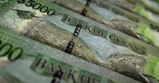 istock Guyana dollar money banknotes print 3d illustration 1988087945