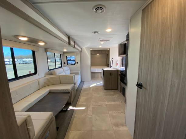 istock RV Interior Travel Trailer 1988138185