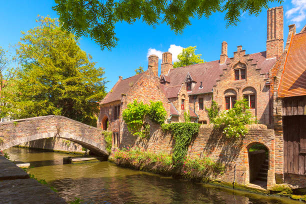 istock Boniface Bridge in Bruges, Belgium 1988139706