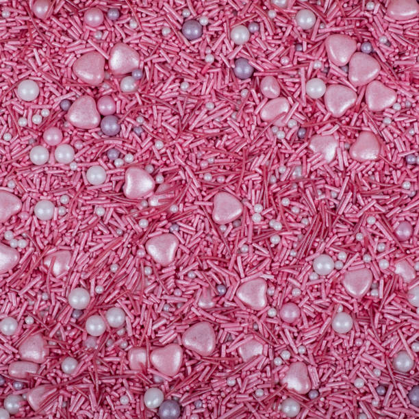 istock Colorful and bright cake decorations, in powder and granule form. 1988330670